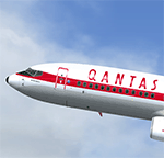 Avsim Library - qantas 737 retro livery roblox