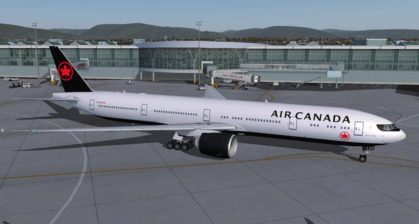 Air canada 77w