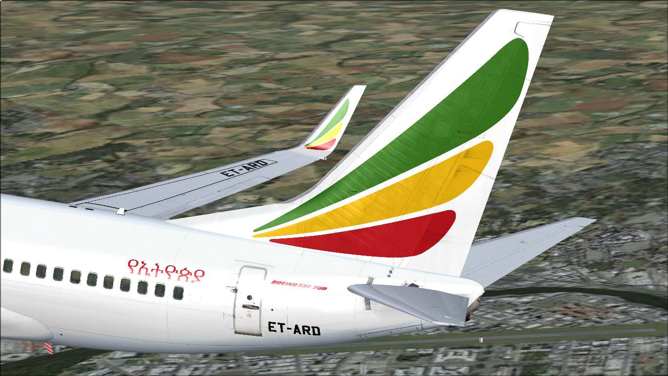 Threads - Ethiopian Airlines ET-APK PMDG 737-800 4K for Microsoft