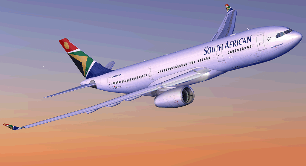 Model Plane Phoenix 1:400 South African Airways Airbus A330-200 ZS-SXZ PH10492 